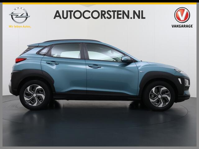 Hyundai Kona 1.6GDI 142PK HEV Hybrid Automaat Adap.Cruise Navi Ecc Camera Krell®-Audio Apple Carplay Android Auto Comfort Lane Assist VESS Led Lmv Isofix Bluetooth DAB FCA 1e Eigenaar Origineel Nederlandse Auto