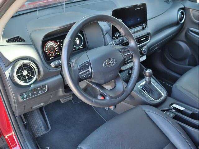 Hyundai Kona 1.6 GDI HEV Premium | Automaat | Cruise Control Adaptief | Navigatie | Camera | Trekhaak | Stoel+StuurVerwarming |