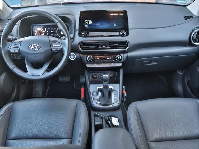 Hyundai Kona 1.6 GDI HEV Premium | Automaat | Cruise Control Adaptief | Navigatie | Camera | Trekhaak | Stoel+StuurVerwarming |