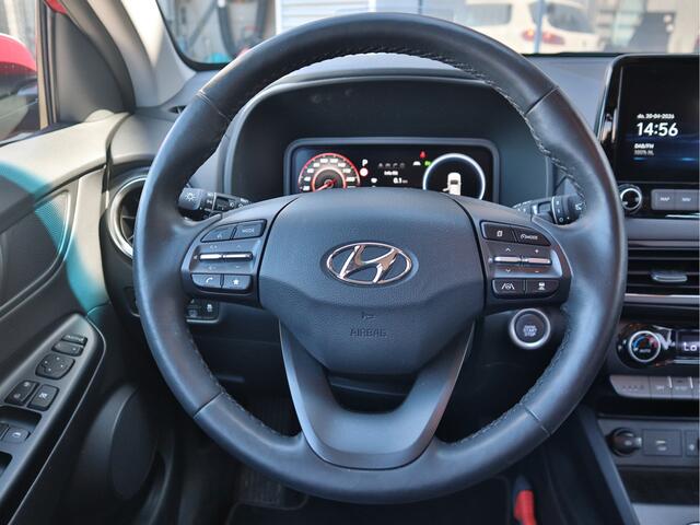 Hyundai Kona 1.6 GDI HEV Premium | Automaat | Cruise Control Adaptief | Navigatie | Camera | Trekhaak | Stoel+StuurVerwarming |