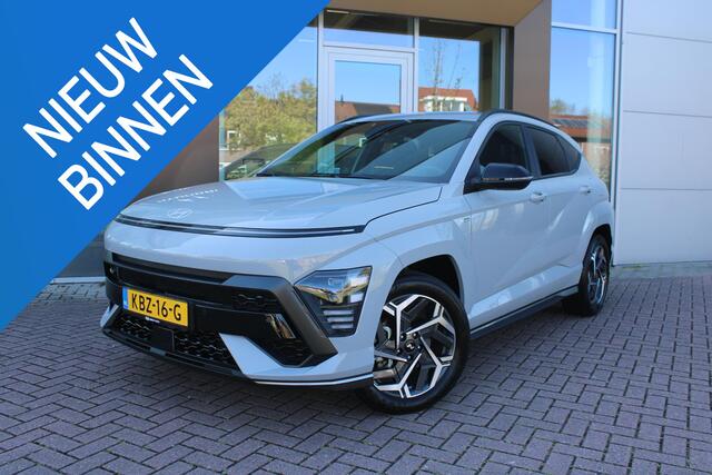 Hyundai Kona 1.6 GDI HEV N Line Edition Automaat Airco Navi Camera Carplay 18"velgen Nieuwstaat