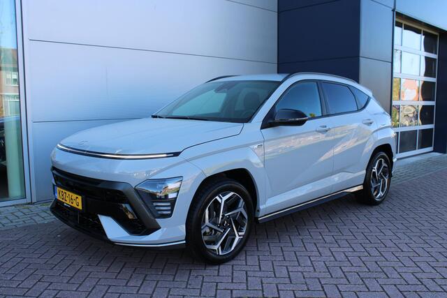 Hyundai Kona 1.6 GDI HEV N Line Edition Automaat Airco Navi Camera Carplay 18"velgen Nieuwstaat