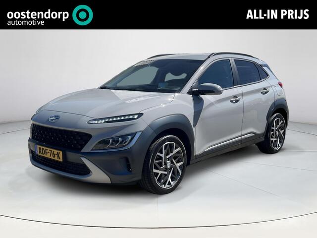 Hyundai Kona 1.6 GDI HEV Fashion Cruisecontrol | Navigatiesysteem | Achterruitrijcamera | Lichtmetalenvelgen | Parkeersensoren achter| Climate control | Headup-Display |