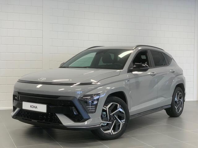 Hyundai Kona 1.6 GDI HEV N Line Sky Full Hybride Automaat met Navigatie, Adaptive Cruise Control en 360 graden Camera Uit voorraad leverbaar!