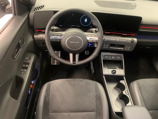 Hyundai Kona 1.6 GDI HEV N Line Sky Full Hybride Automaat met Navigatie, Adaptive Cruise Control en 360 graden Camera Uit voorraad leverbaar!
