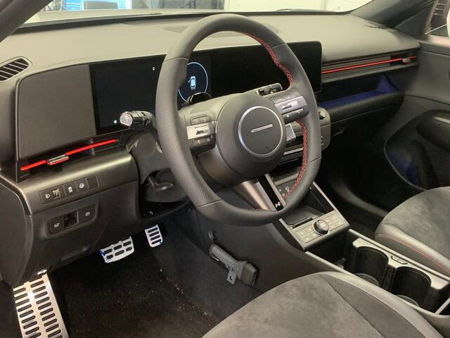 Hyundai Kona 1.6 GDI HEV N Line Sky Full Hybride Automaat met Navigatie, Adaptive Cruise Control en 360 graden Camera Uit voorraad leverbaar!