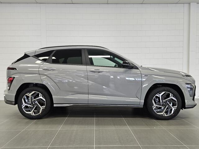Hyundai Kona 1.6 GDI HEV N Line Sky Full Hybride Automaat met Navigatie, Adaptive Cruise Control en 360 graden Camera Uit voorraad leverbaar!
