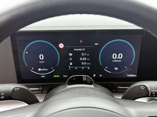 Hyundai Kona 1.6 GDI HEV Premium | Zwart Leder | BTW-Auto | Eerste eigenaar | NAP! |