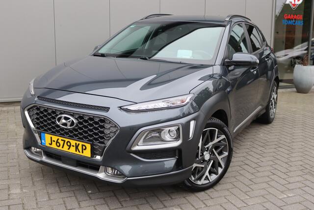 Hyundai Kona 1.6 GDI HEV Premium Sky Trekhaak/Open-dak/Winter-pack/Camera/Carplay