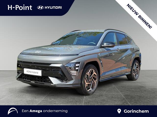 Hyundai Kona N Line 1.6 GDI HEV 137pk | BOSE SOUND | 360 CAMERA | ELEK. STOELEN | ELEK. ACHTERKLEP