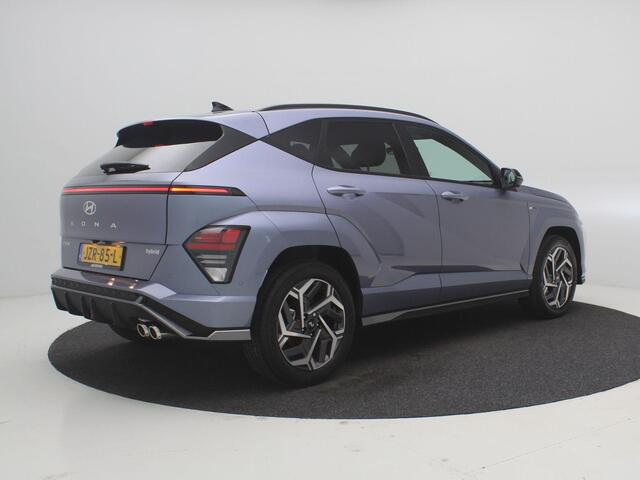 Hyundai Kona 1.6 GDI HEV N Line / N-Line interieur & Exterieur / Leer-Alcantara / Adaptieve Cruise Control / 18" LMV / Stoelverwarming & koeling voor / Full Option /