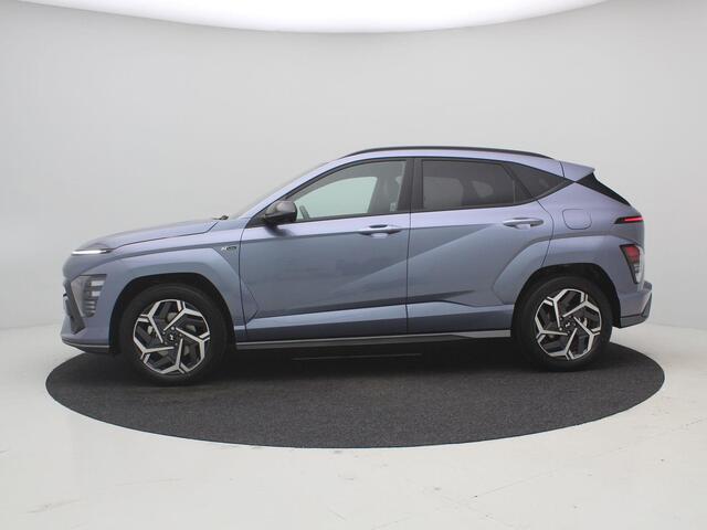 Hyundai Kona 1.6 GDI HEV N Line / N-Line interieur & Exterieur / Leer-Alcantara / Adaptieve Cruise Control / 18" LMV / Stoelverwarming & koeling voor / Full Option /