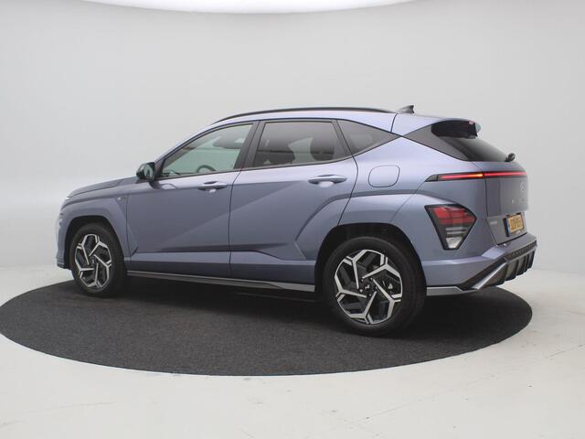 Hyundai Kona 1.6 GDI HEV N Line / N-Line interieur & Exterieur / Leer-Alcantara / Adaptieve Cruise Control / 18" LMV / Stoelverwarming & koeling voor / Full Option /