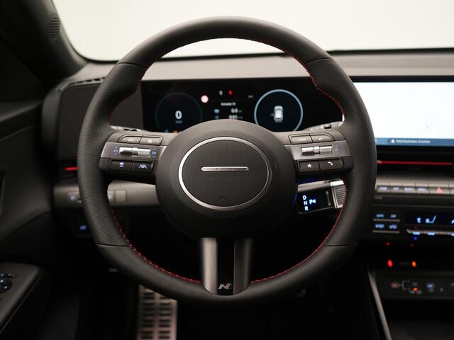 Hyundai Kona 1.6 GDI HEV N Line Full Hybride Automaat met Navigatie, Adaptive Cruise Control en Sport uitvoering Uit voorraad leverbaar!