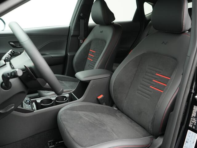 Hyundai Kona 1.6 GDI HEV N Line Full Hybride Automaat met Navigatie, Adaptive Cruise Control en Sport uitvoering Uit voorraad leverbaar!