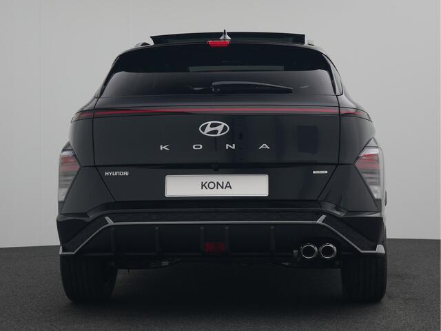 Hyundai Kona 1.6 GDI HEV N Line Full Hybride Automaat met Navigatie, Adaptive Cruise Control en Sport uitvoering Uit voorraad leverbaar!