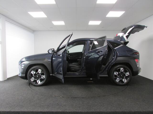 Hyundai Kona 1.6 GDI HEV I Elektrische stoelen I Sky I Camera rondom I Dodehoekdetectie I