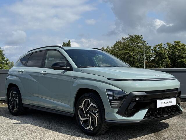 Hyundai Kona N Line 1.6 GDI HEV 137pk | BOSE SOUND | 360° CAMERA | ELEKTR. STOELEN | ELEKTR. ACHTERKLEP |
