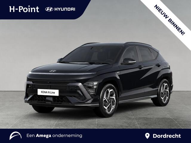 Hyundai Kona N Line 1.6 GDI HEV 137pk | BOSE SOUND | 360° CAMERA | ELEKTR. STOELEN | ELEKTR. ACHTERKLEP |
