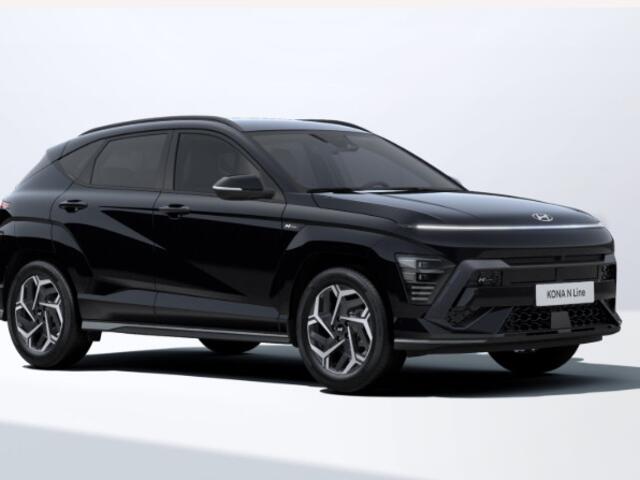 Hyundai Kona N Line 1.6 GDI HEV 137pk | BOSE SOUND | 360° CAMERA | ELEKTR. STOELEN | ELEKTR. ACHTERKLEP |