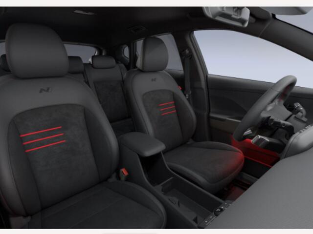 Hyundai Kona N Line 1.6 GDI HEV 137pk | BOSE SOUND | 360° CAMERA | ELEKTR. STOELEN | ELEKTR. ACHTERKLEP |