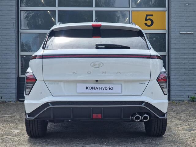 Hyundai Kona N Line 1.6 GDI HEV 137pk | BOSE SOUND | 360° CAMERA | ELEKTR. STOELEN | ELEKTR. ACHTERKLEP |