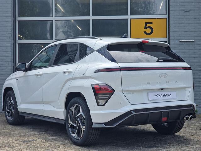 Hyundai Kona N Line 1.6 GDI HEV 137pk | BOSE SOUND | 360° CAMERA | ELEKTR. STOELEN | ELEKTR. ACHTERKLEP |