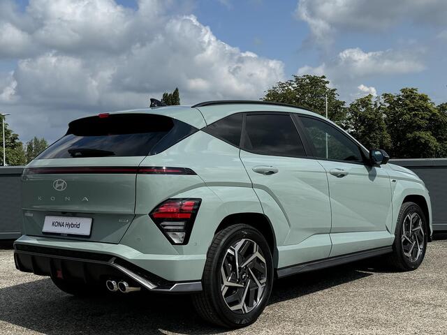 Hyundai Kona N Line 1.6 GDI HEV 137pk | BOSE SOUND | 360° CAMERA | ELEKTR. STOELEN | ELEKTR. ACHTERKLEP |