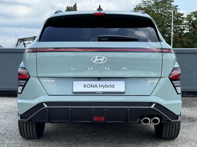 Hyundai Kona N Line 1.6 GDI HEV 137pk | BOSE SOUND | 360° CAMERA | ELEKTR. STOELEN | ELEKTR. ACHTERKLEP |