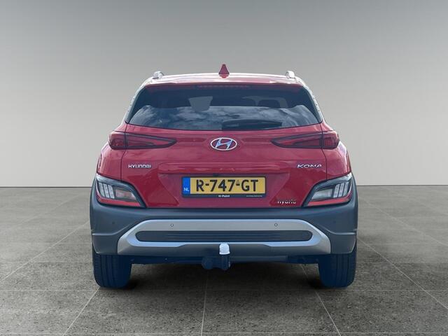 Hyundai Kona Premium 1.6 GDI HEV 105pk | TREKHAAK | LEDER | NAVI | APPLE CARPLAY / ANDROID AUTO | HEAD-UP DISPLAY | ADAPTIVE CRUISE |