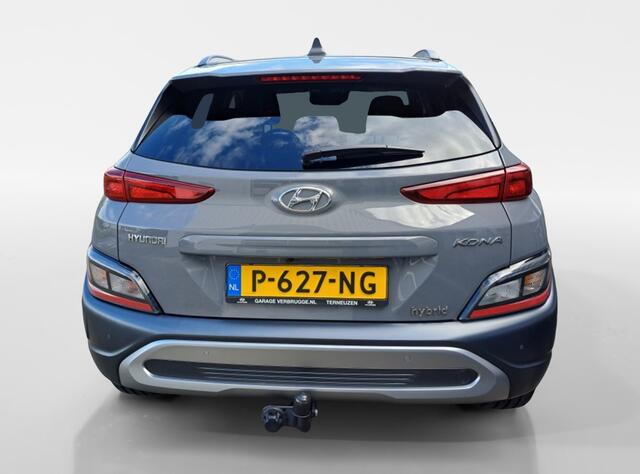 Hyundai Kona 1.6 GDI HEV Fashion | 21.259 km ! | Trekhaak | Navigatie |