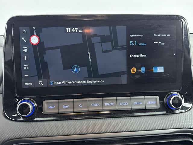 Hyundai Kona 1.6 GDI HEV Fashion | Cruise control | Achteruitrij camera | Head up display | Apple Carplay/Android Auto |