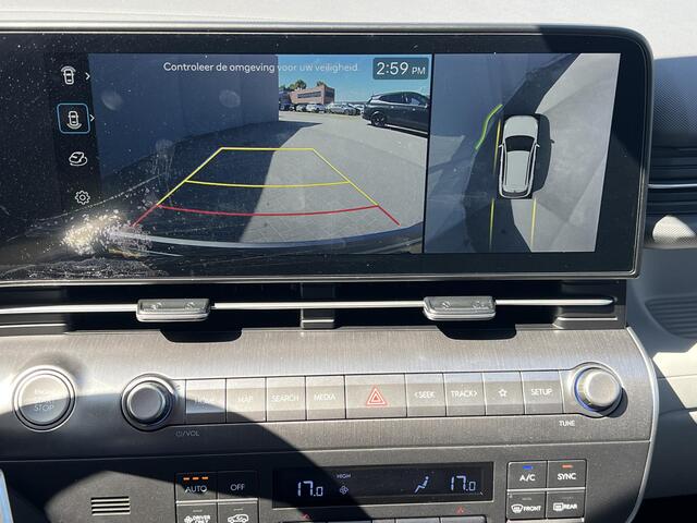 Hyundai Kona 1.6 GDI HEV Premium Sky / Automaat / Schuifdak / Leder / Camera 360° / Stoelventilatie / Stuur- en stoelverwarming / Apple Carplay Android / 18" LM wielen /