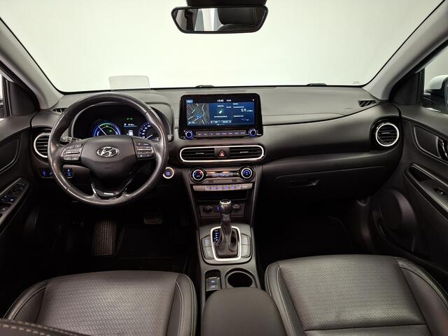 Hyundai Kona 1.6 GDI HEV Premium Sky I Dealer onderhouden I Luxe I Afn. trekhaak I