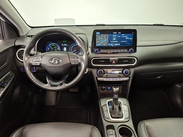 Hyundai Kona 1.6 GDI HEV Premium Sky I Dealer onderhouden I Luxe I Afn. trekhaak I