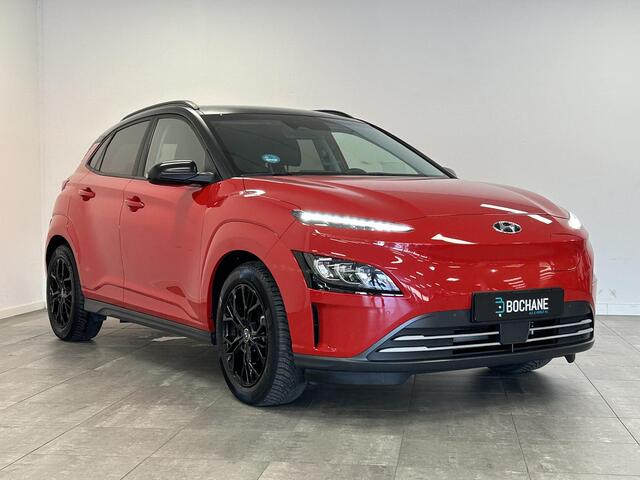 Hyundai Kona EV Premium 64 kWh | SOH 96% | HUD | Leder | Stoelverwarming | Trekhaak | 3-FASE