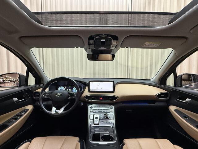 Hyundai SANTA FE 1.6 T-GDI HEV Premium Sky Full Option / Stoelkoeling / Panoramadak / HUD / Memory / Keyless / Afn. Trekhaak / Leder