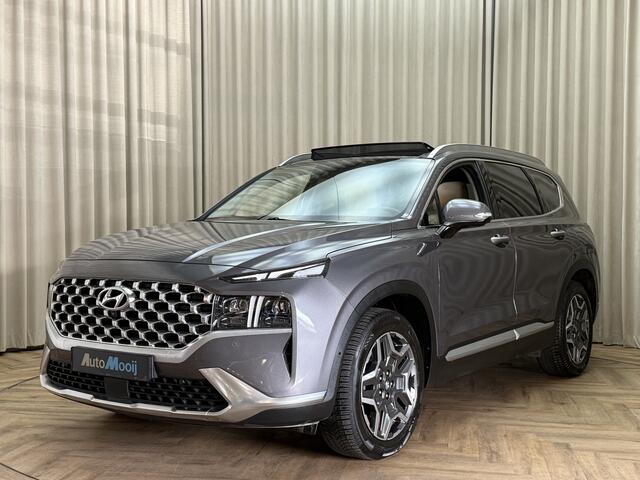 Hyundai SANTA FE 1.6 T-GDI HEV Premium Sky Full Option / Stoelkoeling / Panoramadak / HUD / Memory / Keyless / Afn. Trekhaak / Leder