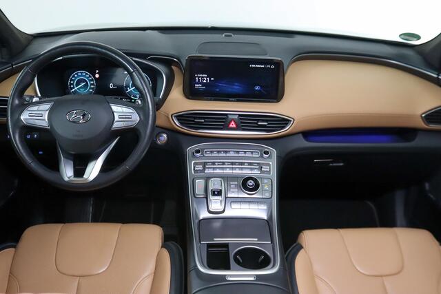 Hyundai SANTA FE 1.6 T-GDI HEV Premium Plus Sky 7-Persoons, Panoramadak, Volleder, 360Camera, Memory, Alcantara hemel,