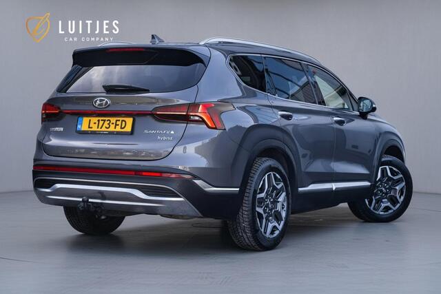 Hyundai SANTA FE 1.6 T-GDI HEV Premium Sky 7pers. 360° I Stoelkoeling I Krell-audio I Trekhaak I NL-auto I 1e-eig. I Dealer-o.h.
