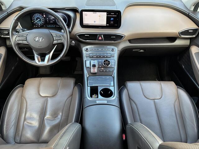 Hyundai SANTA FE 1.6 T-GDI PHEV Premium / Fabrieksgarantie t/m 8-2027 / Dealer Onderhouden / Stoel-/Stuur-/Achterbankverwarming / Winterset / Lederen Bekleding / Navigatie / Apple Carplay/Android Auto / KRELL Audio /