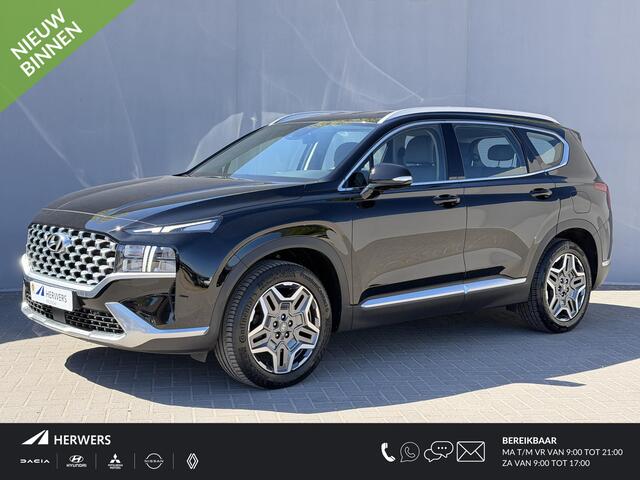 Hyundai SANTA FE 1.6 T-GDI PHEV Comfort Smart / Dealer onderhouden / Fabrieksgarantie tot 03-2028 / 1.350 kg trekhaak Afneembaar / Navigatie / Dodehoek Detectie / Camera / Elektr. Stoelen / Stoelverwarming / Krell Audio /