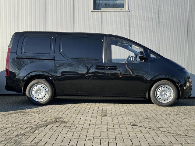 Hyundai Staria 1.6 T-GDI HEV / 30% Korting / Navigatie / Climate Control / Zijwind Assistent / DAB Radio / Achteruitrijcamera /