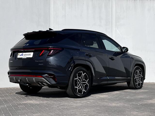Hyundai TUCSON 1.6 T-GDI PHEV N Line 265 Sky Edition 4WD Automaat / Dealer onderhouden / 1.350 kg trekhaak afneembaar / Panorama schuifdak / Adaptieve CC / Stuur- en stoelverwarming / Apple Carplay Android /
