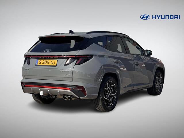 Hyundai TUCSON 1.6 T-GDI PHEV N Line 4WD | Trekhaak Afneembaar | Leder/Alcantara | 19'' Velgen | Navigatie | Camera | Stoelverwarming | Apple Carplay/Android Auto | Dodehoek | Rijklaarprijs!