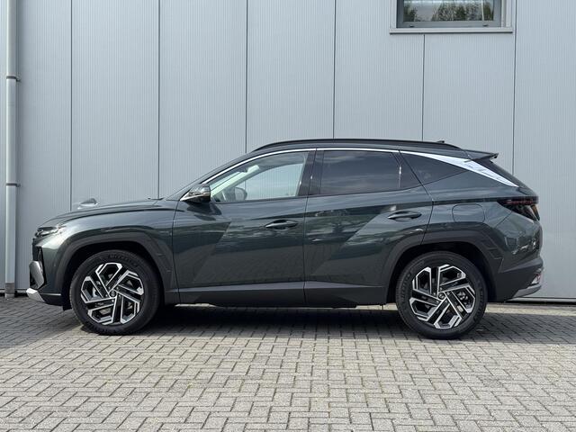 Hyundai TUCSON 1.6 T-GDI HEV Premium / 1e eig / NL auto / Trekhaak / Lederen bekleding / 360 camera / Electr. verstelbare stoelen / Stoel verwarming en Stoelventilatie / Led koplampen / 19" lm /