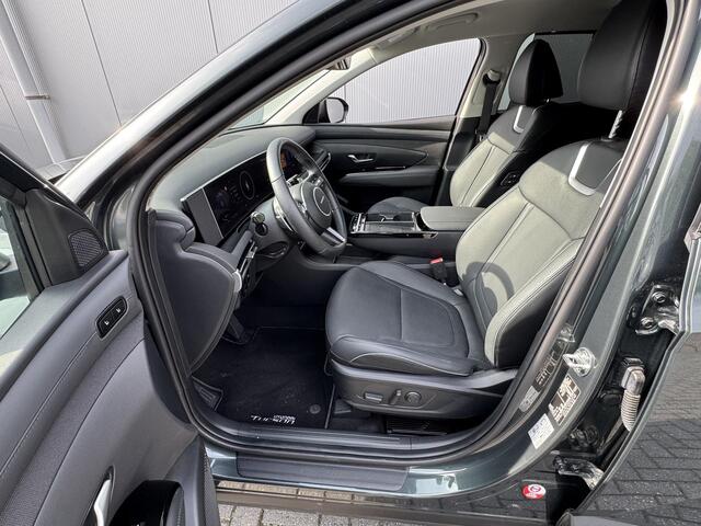 Hyundai TUCSON 1.6 T-GDI HEV Premium / 1e eig / NL auto / Trekhaak / Lederen bekleding / 360 camera / Electr. verstelbare stoelen / Stoel verwarming en Stoelventilatie / Led koplampen / 19" lm /