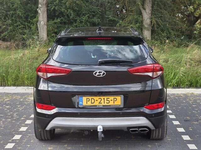 Hyundai TUCSON 1.6 T-GDi 177PK Premium | Schuifdak | Afneembare trekhaak | Stoelverwarming/ventilatie | Lederen bekleding | Elektrisch verstelbare stoelen |