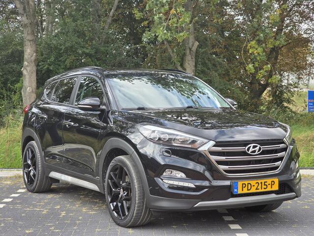 Hyundai TUCSON 1.6 T-GDi 177PK Premium | Schuifdak | Afneembare trekhaak | Stoelverwarming/ventilatie | Lederen bekleding | Elektrisch verstelbare stoelen |