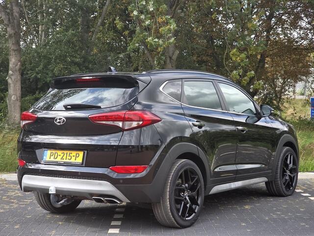 Hyundai TUCSON 1.6 T-GDi 177PK Premium | Schuifdak | Afneembare trekhaak | Stoelverwarming/ventilatie | Lederen bekleding | Elektrisch verstelbare stoelen |